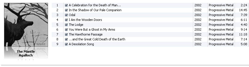 Agalloch - The Mantle